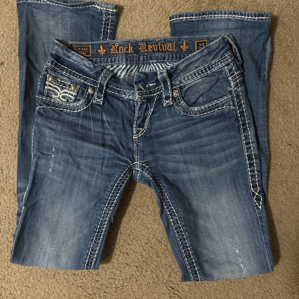 Rock Revival Women's Blue Jeans